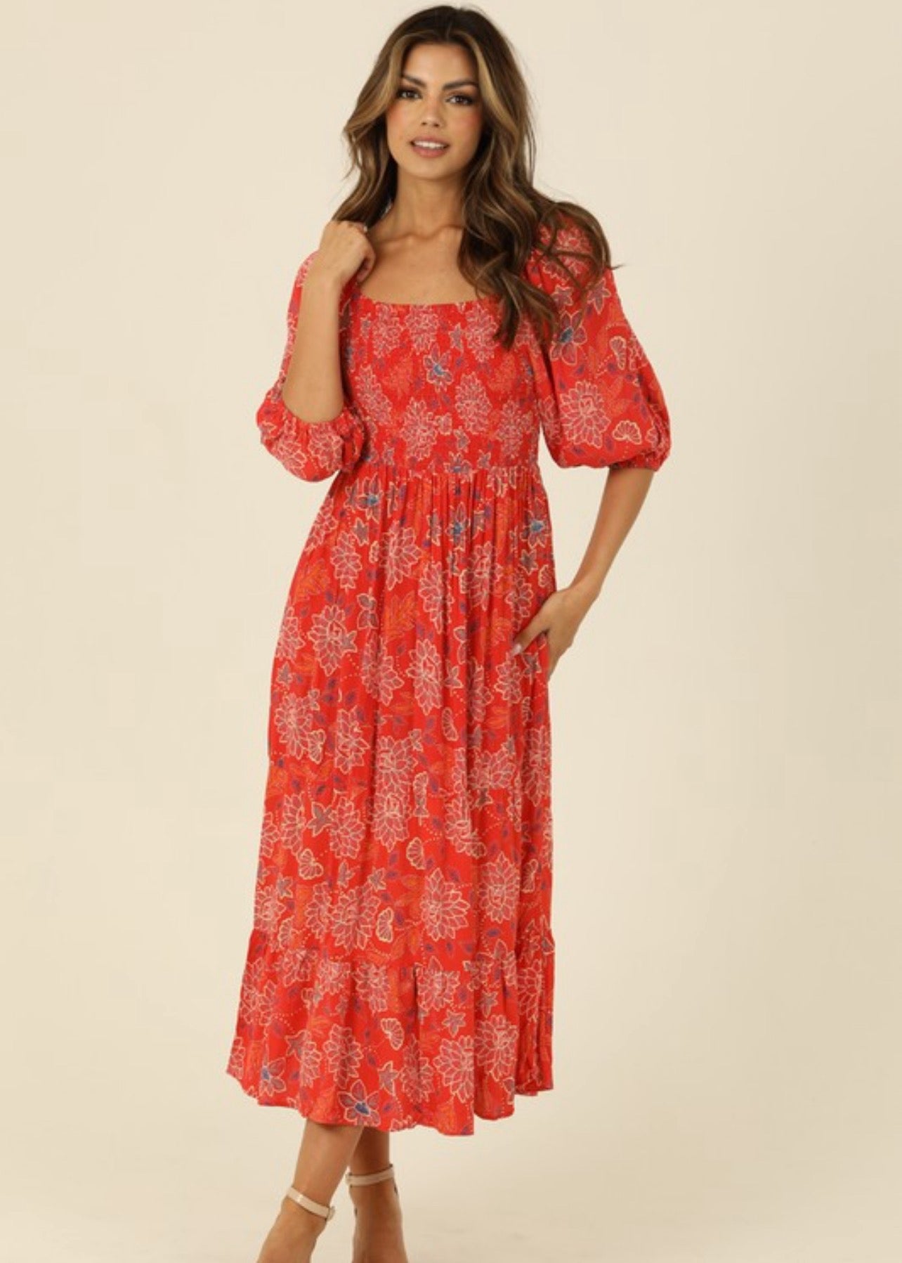 Emory Mid Length Dress